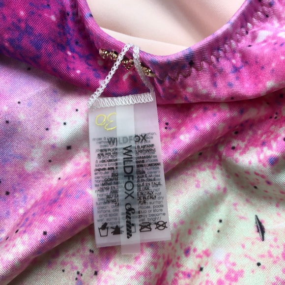 NEW Wildfox Jewerly $121 Space Cadet Bathing 1pc Suit - Picture 4 of 5